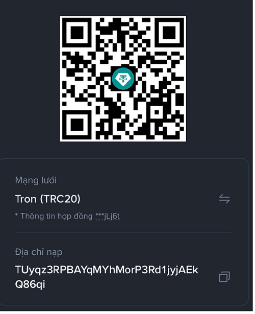 QR TRC20
